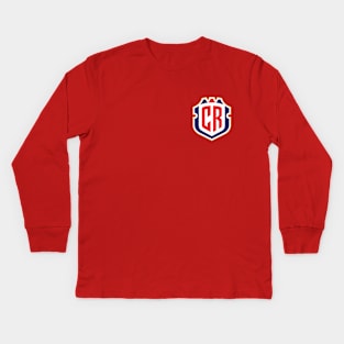 Costa Rica Football Club Kids Long Sleeve T-Shirt